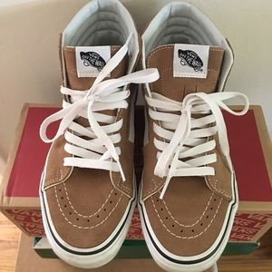 Vans high top (tan)